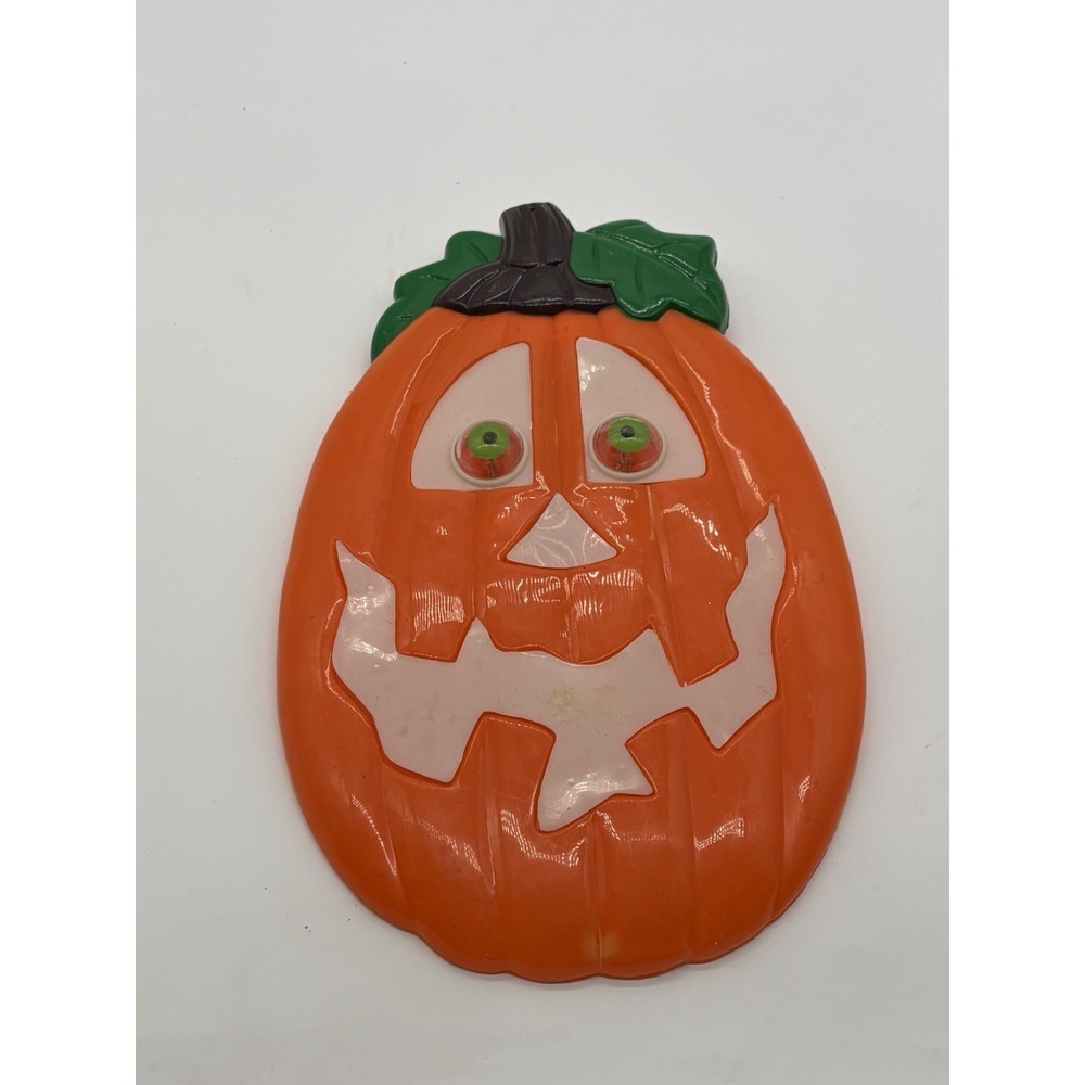 Vtg Paper Magic Group 2002 Halloween Pumpkin 12" Suction Not Working